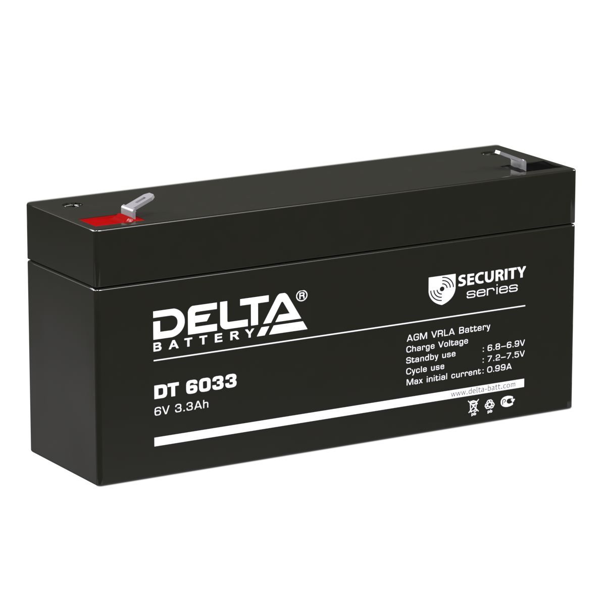 DT 6033 (125) Delta Аккумуляторная батарея купить по цене 763 руб..  Самые дешёвые цены на Стационарные