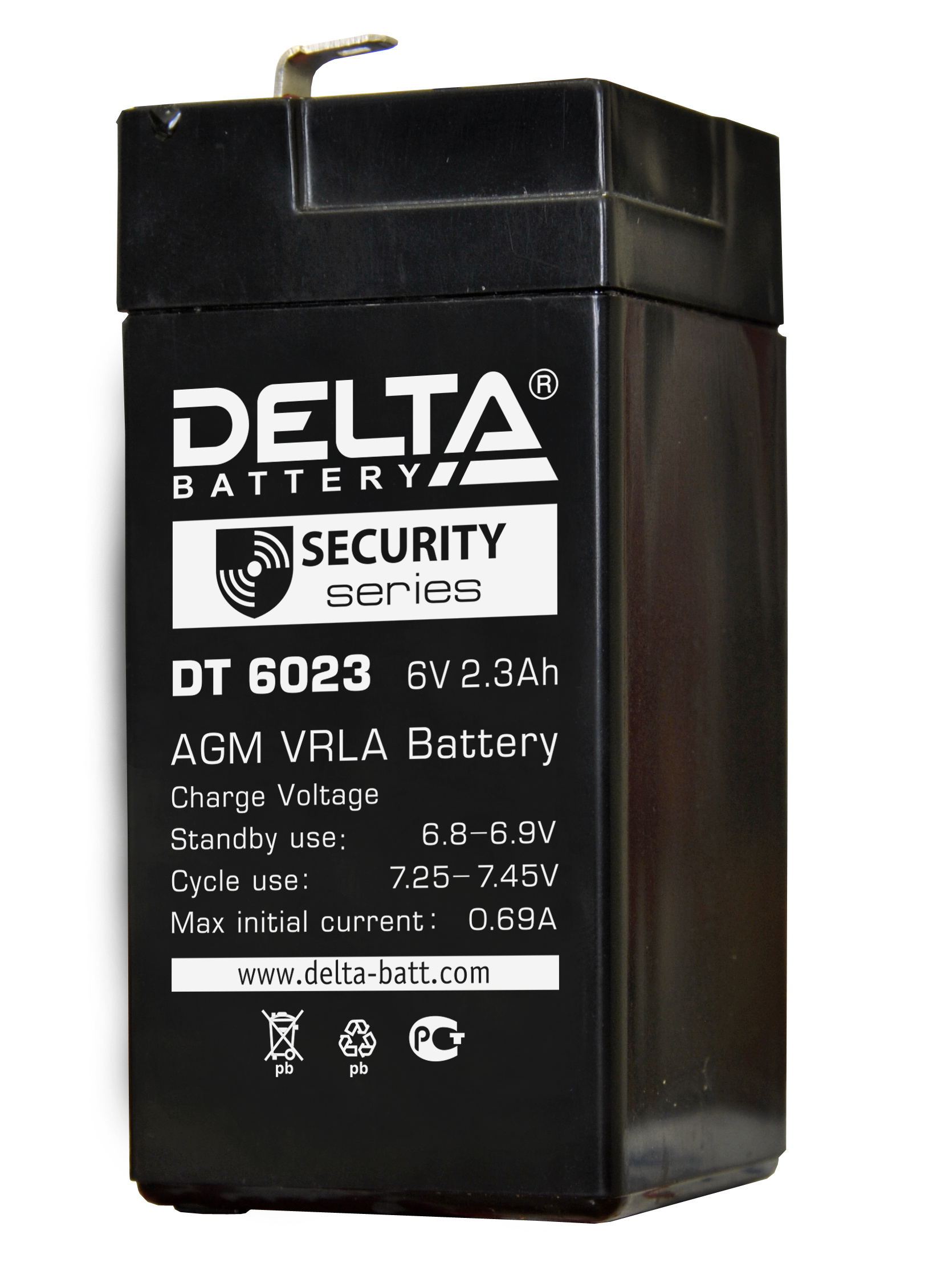 DT 6023 Delta Аккумуляторная батарея купить по цене 562 руб..  Самые дешёвые цены на Стационарные