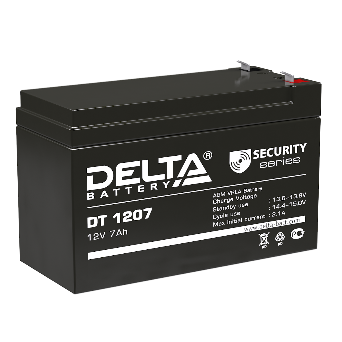 DT 1207 Delta Аккумуляторная батарея купить по цене 1496 руб..  Самые дешёвые цены на Стационарные