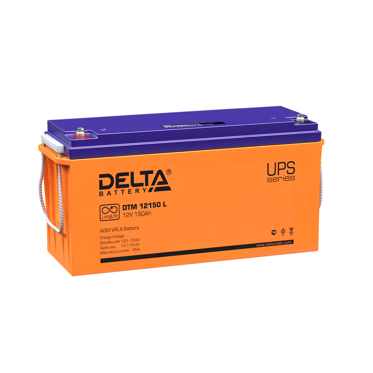 DTM 12150 L Delta Аккумуляторная батарея купить по цене 43937 руб..  Самые дешёвые цены на Стационарные