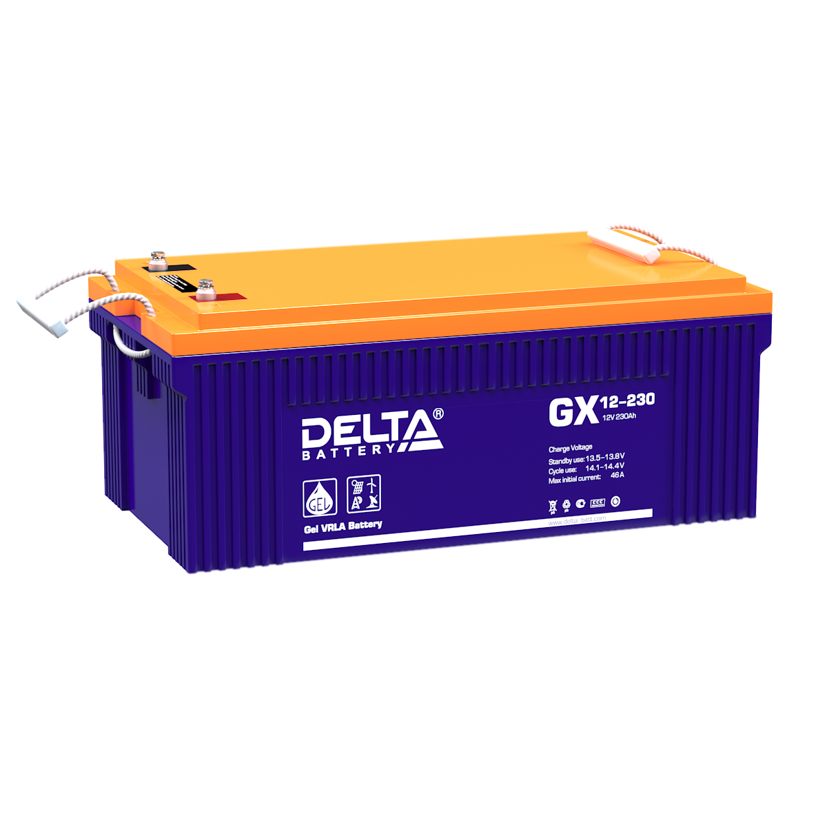 GX 12-230 Delta Аккумуляторная батарея купить по цене 87716 руб..  Самые дешёвые цены на Стационарные