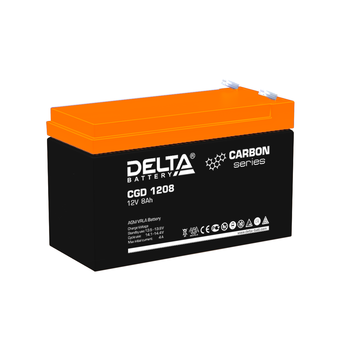 CGD 1208 Delta Аккумуляторная батарея купить по цене 3478 руб..  Самые дешёвые цены на Стационарные