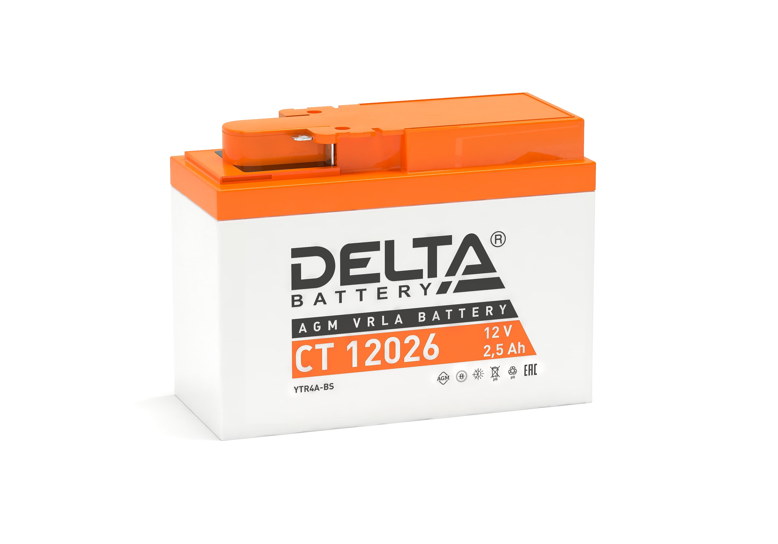 CT 12026 Delta Аккумуляторная батарея купить по цене 1527 руб..  Самые дешёвые цены на Для мототехники
