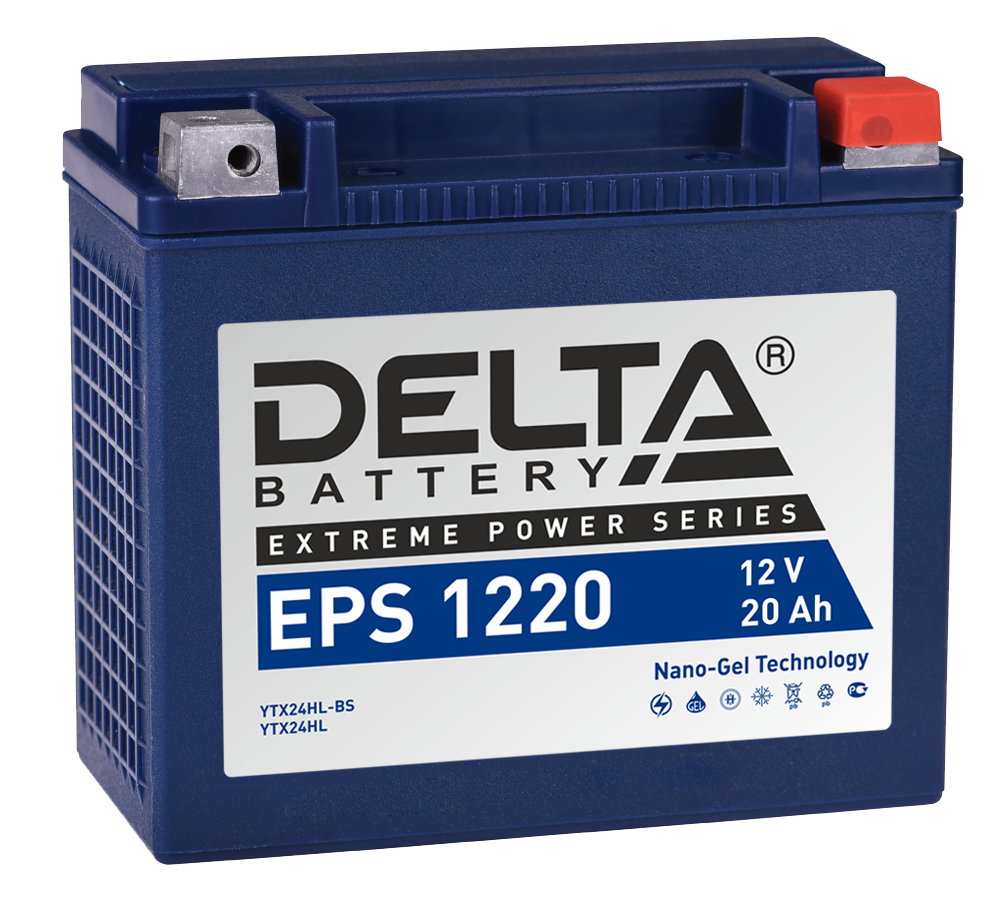 Аккумулятор DELTA EPS 1220 купить по цене 9809 руб..  Самые дешёвые цены на Аккумуляторы