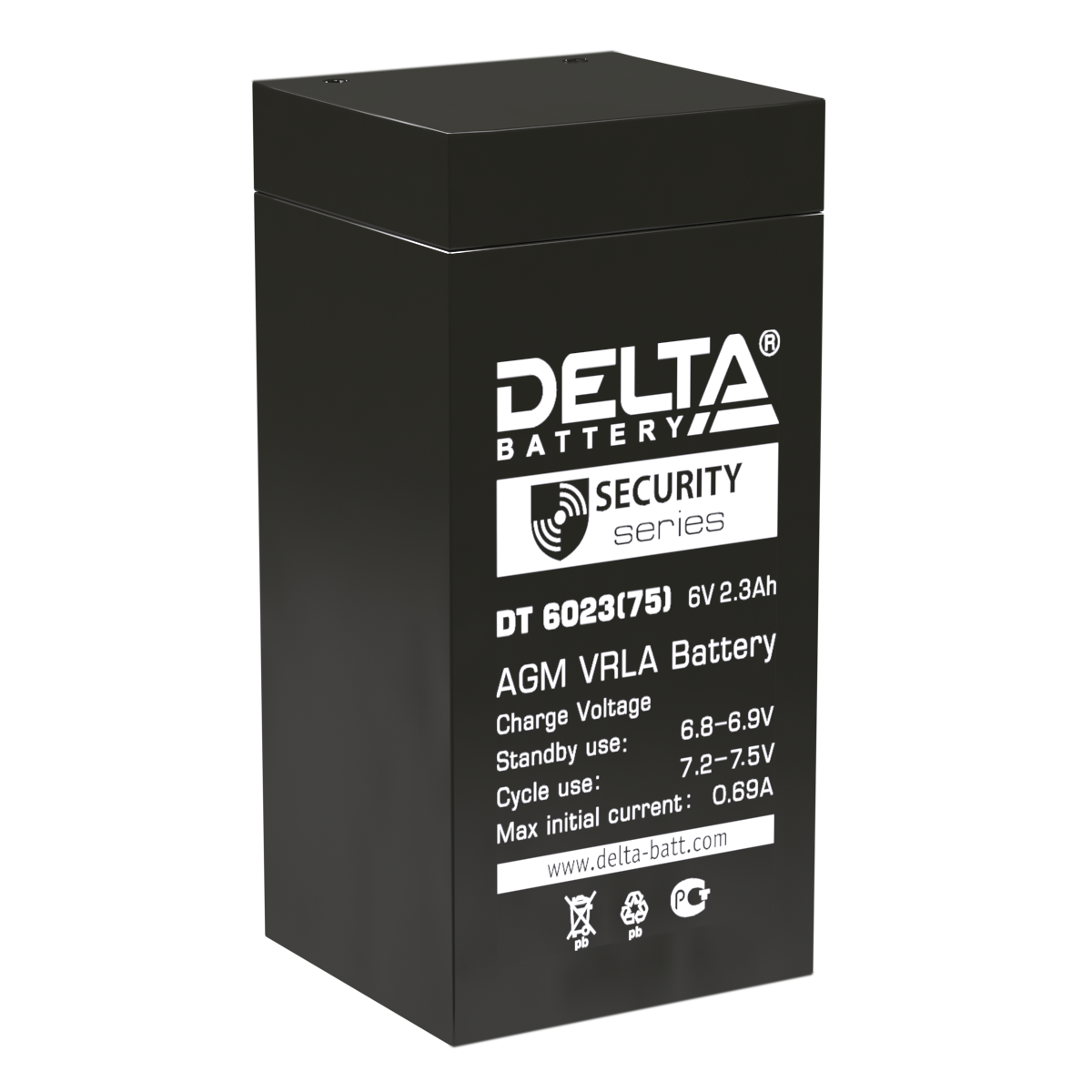 DT 6023 (75) Delta Аккумуляторная батарея купить по цене 608 руб..  Самые дешёвые цены на Стационарные
