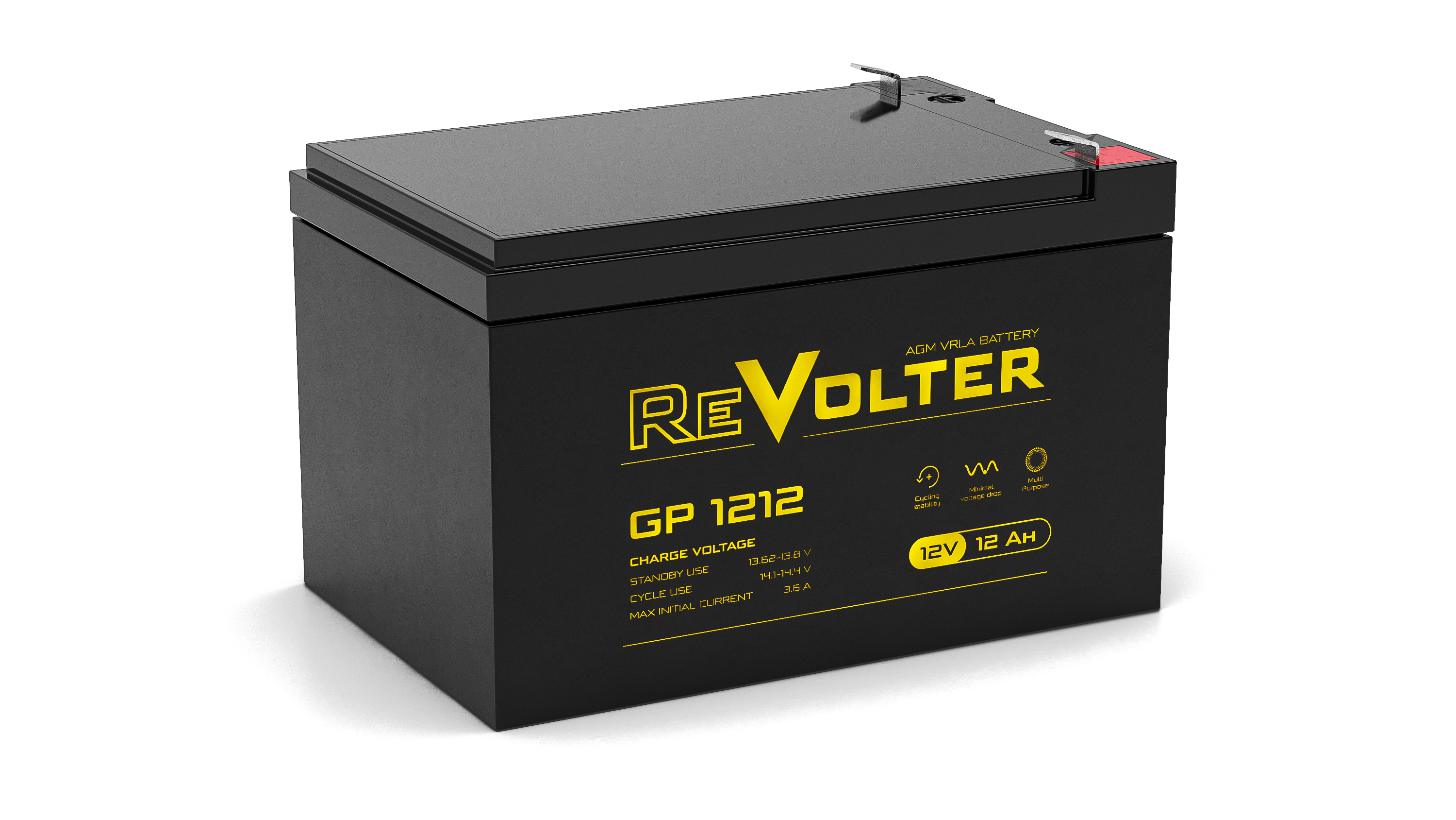Revolter GP 1212 Аккумуляторная батарея купить по цене 2739 руб..  Самые дешёвые цены на GP