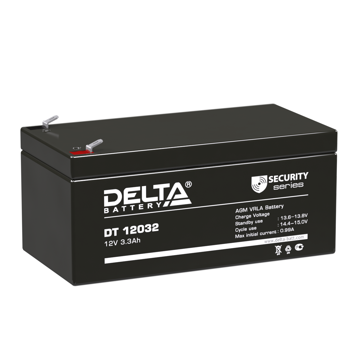 DT 12032 Delta Аккумуляторная батарея купить по цене 1265 руб..  Самые дешёвые цены на Стационарные