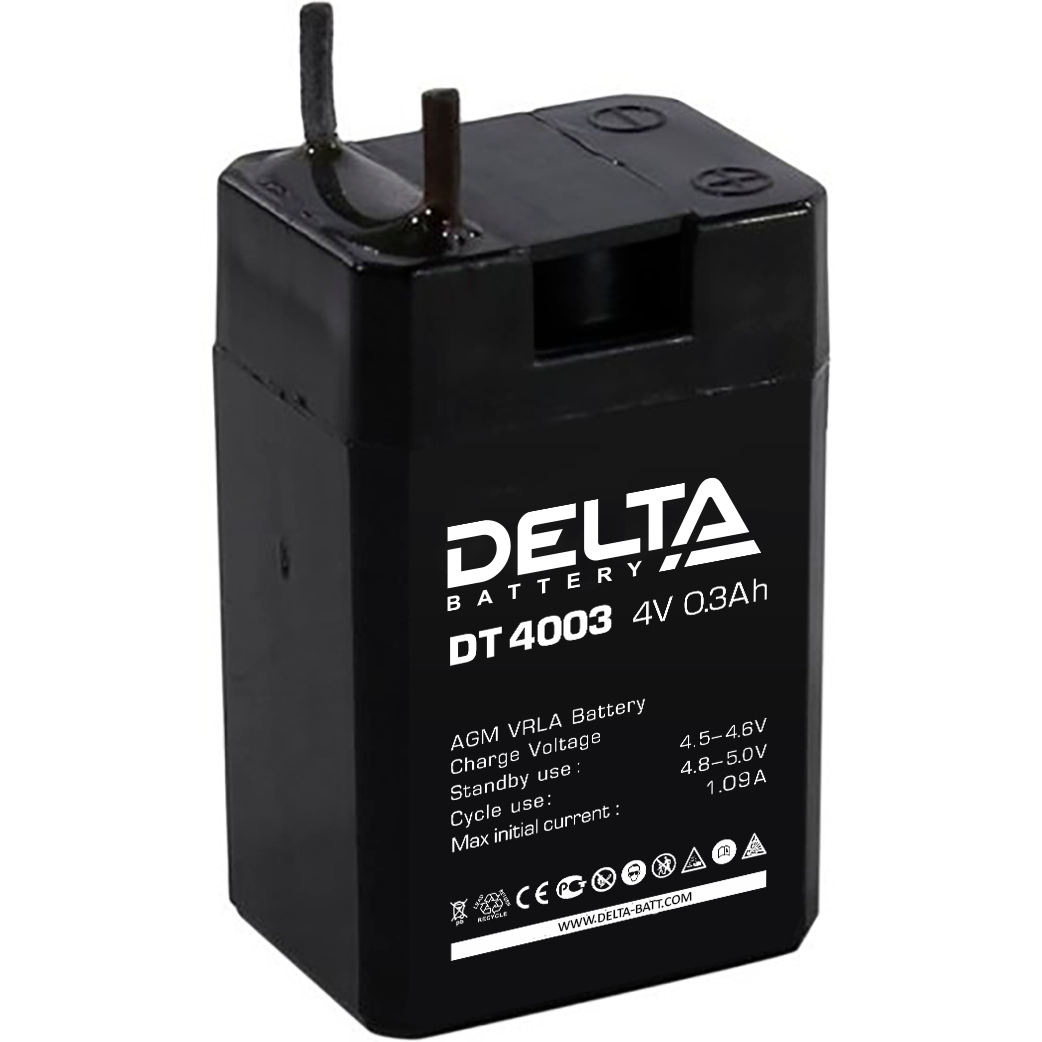 DT 4003 Delta Аккумуляторная батарея купить по цене 126 руб..  Самые дешёвые цены на Стационарные
