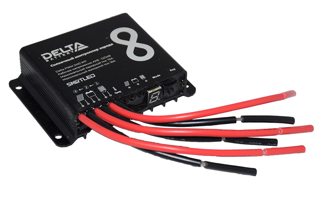 Контроллер Delta PWM 2410 WP купить по цене 1211 руб..  Самые дешёвые цены на Контроллеры заряда