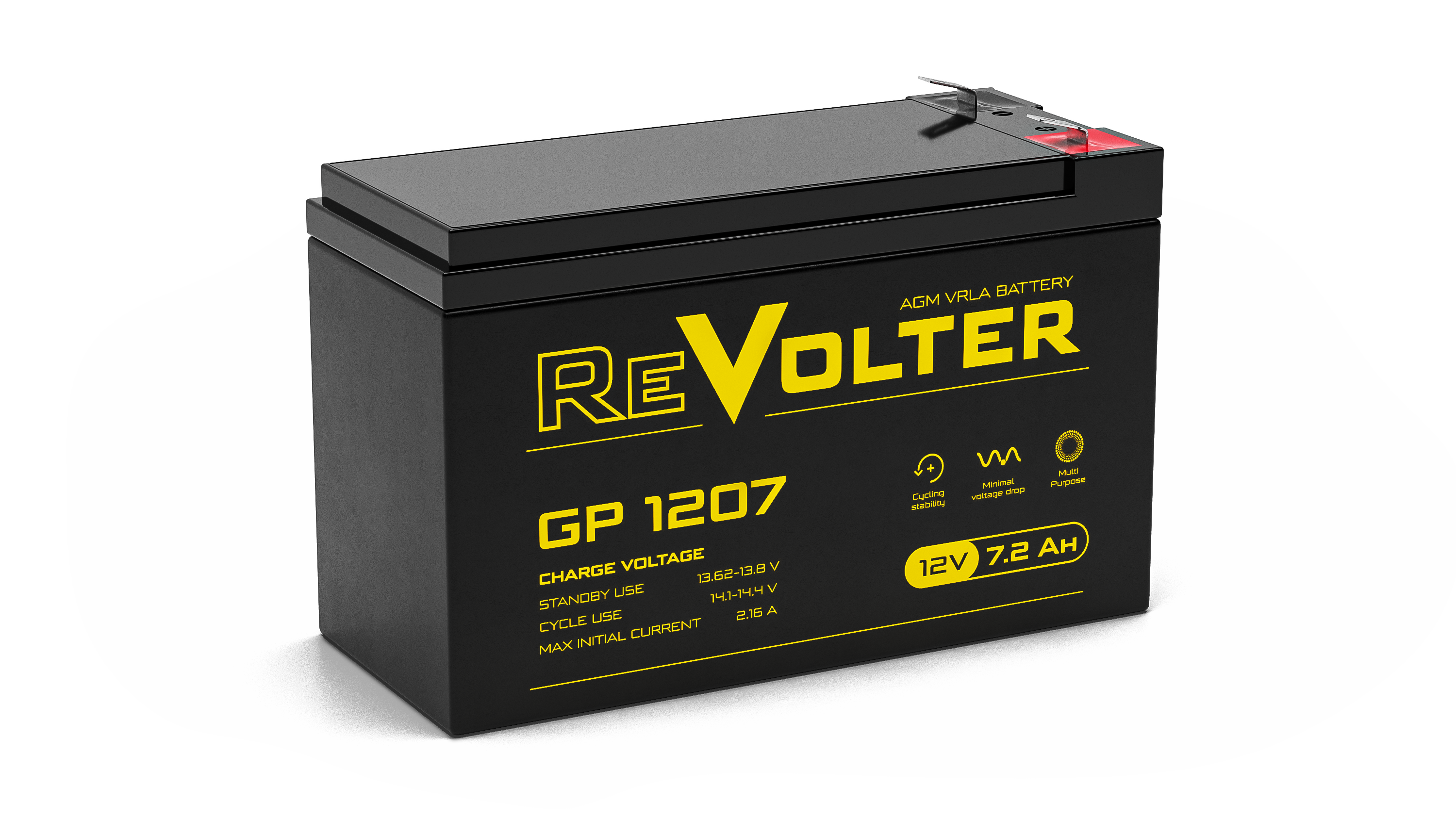 Revolter GP 1207 Аккумуляторная батарея купить по цене 1461 руб..  Самые дешёвые цены на GP