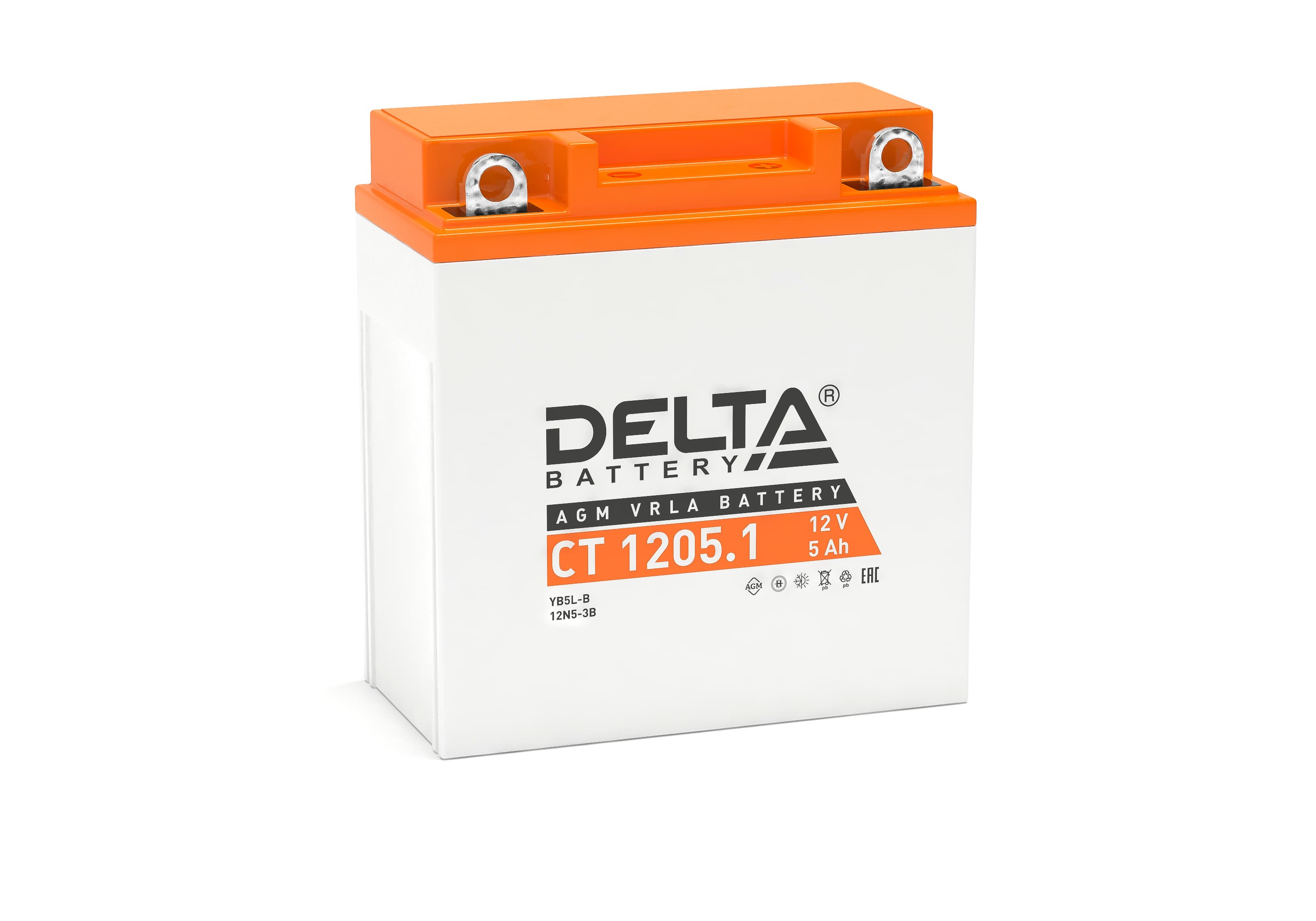 CT 1205.1 Delta Аккумуляторная батарея купить по цене 2238 руб..  Самые дешёвые цены на Для мототехники