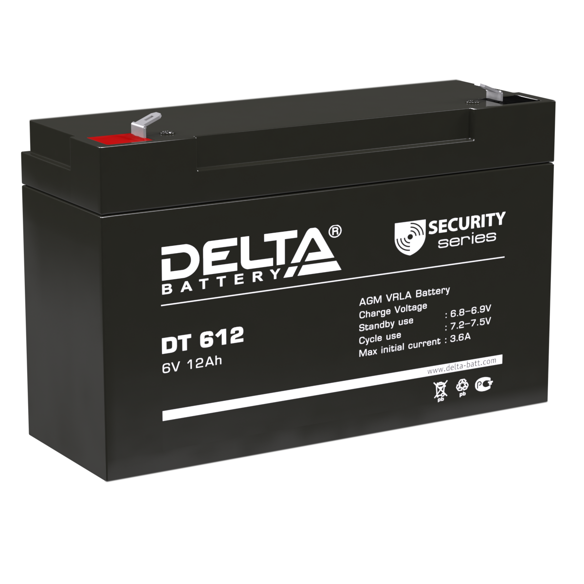 DT 612 Delta Аккумуляторная батарея купить по цене 1437 руб..  Самые дешёвые цены на Стационарные