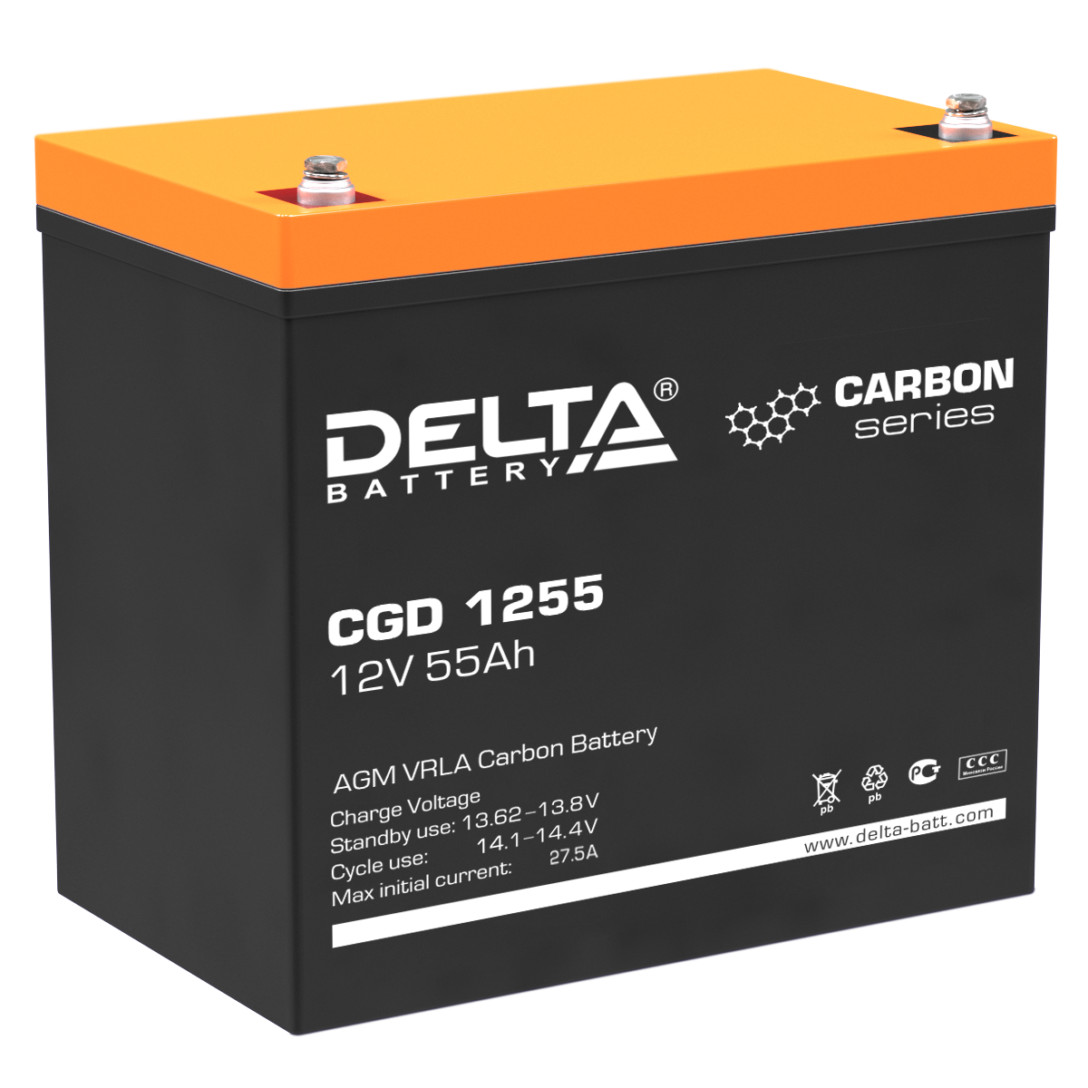 CGD 1255 Delta Аккумуляторная батарея купить по цене 24010 руб..  Самые дешёвые цены на Стационарные