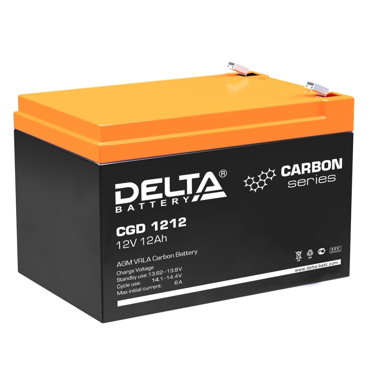 CGD 1212 Delta Аккумуляторная батарея купить по цене 5860 руб..  Самые дешёвые цены на Стационарные