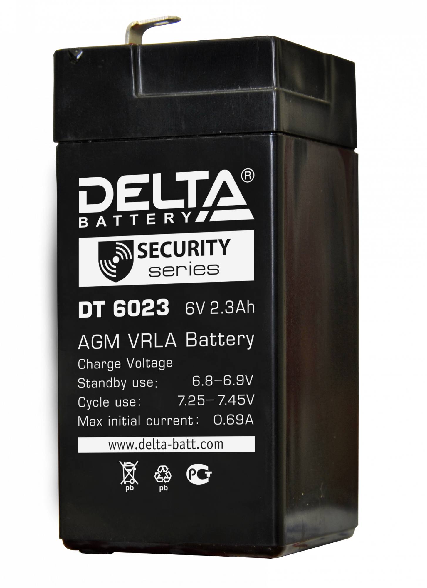 DT 6023 Delta Аккумуляторная батарея купить по цене 562 руб..  Самые дешёвые цены на Стационарные
