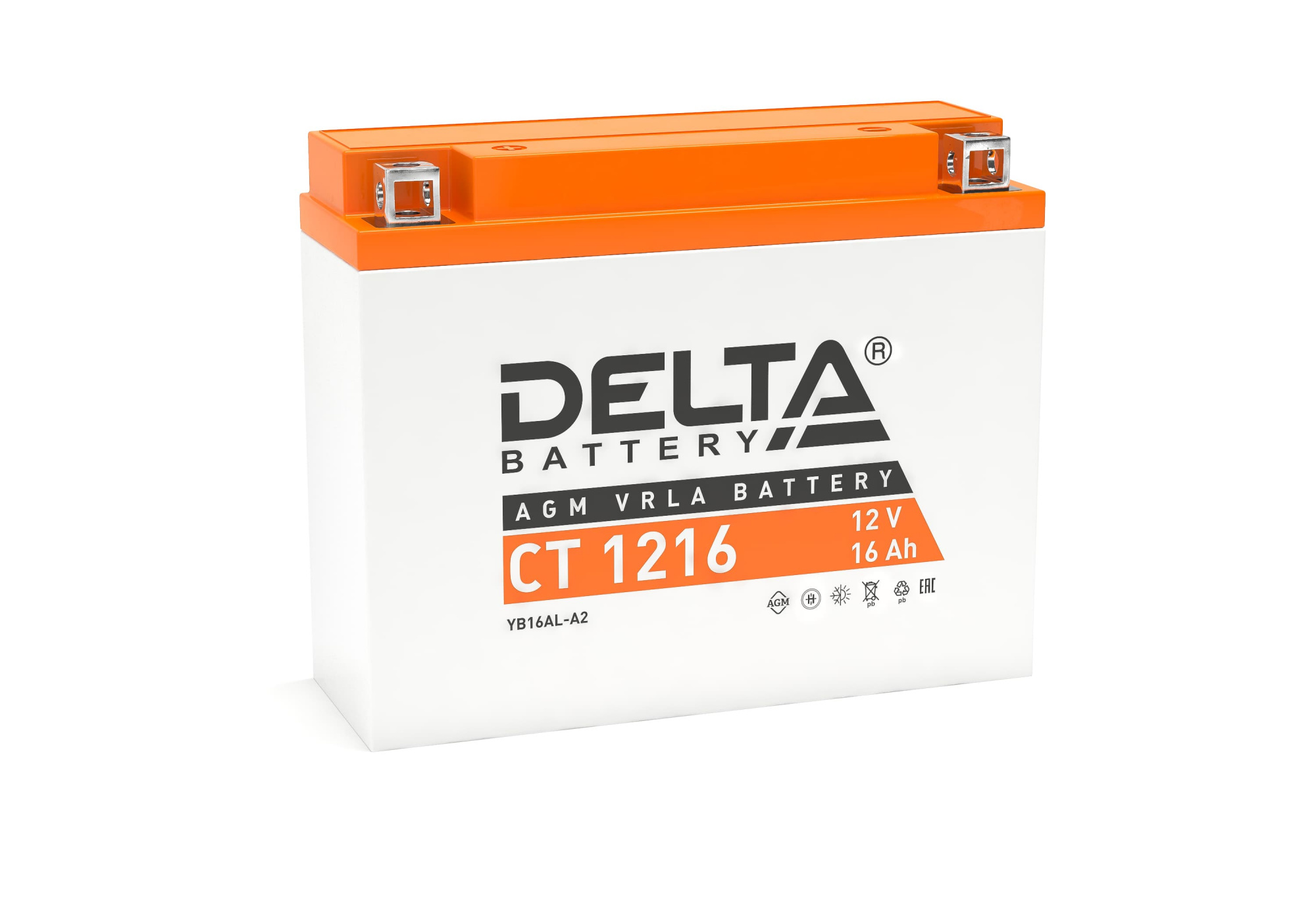 CT 1216 Delta Аккумуляторная батарея купить по цене 6030 руб..  Самые дешёвые цены на Для мототехники