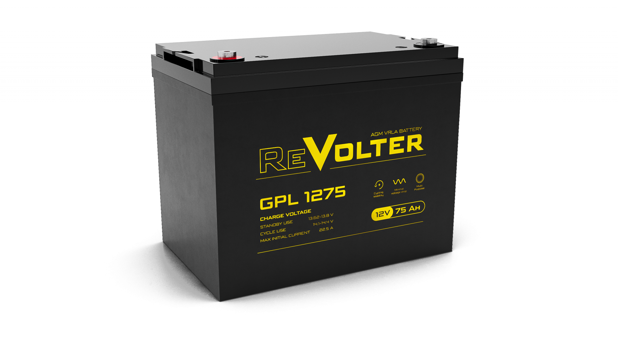 Revolter GPL 1275 Аккумуляторная батарея купить по цене 17730 руб..  Самые дешёвые цены на GPL