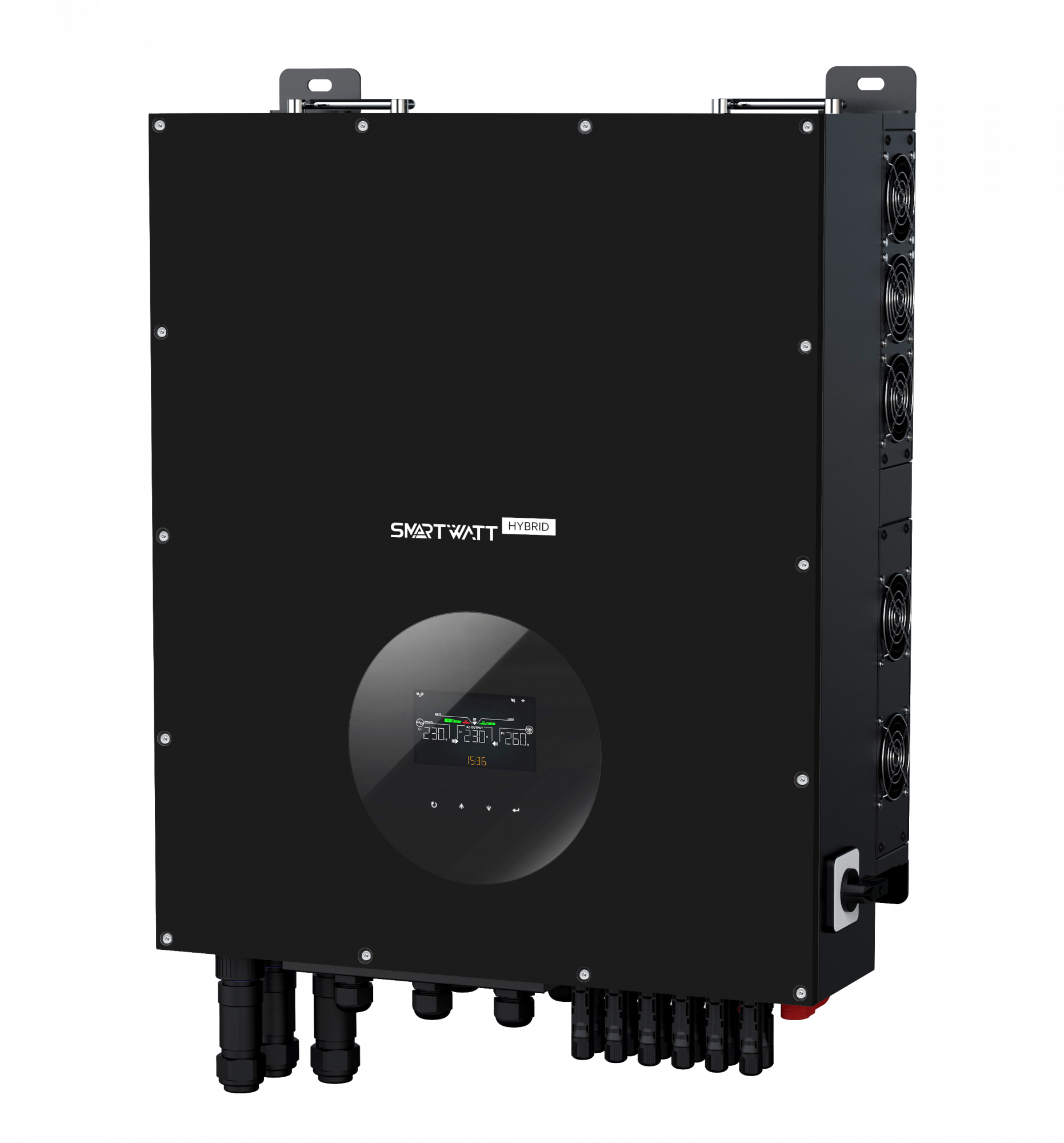 Солнечный инвертор SMARTWATT INV HYBRID, 30 кВт, АКБ 614 В, 3 фазы, 3 MPPT, IP65 купить по цене 935520 руб..  Самые дешёвые цены на INV HYBRID