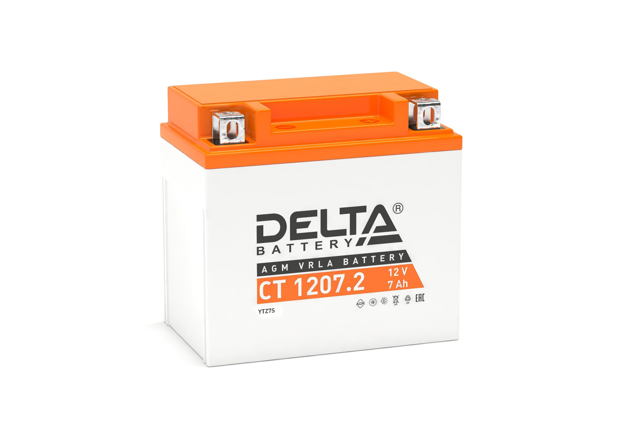 CT 1207.2 Delta Аккумуляторная батарея купить по цене 2724 руб..  Самые дешёвые цены на Для мототехники